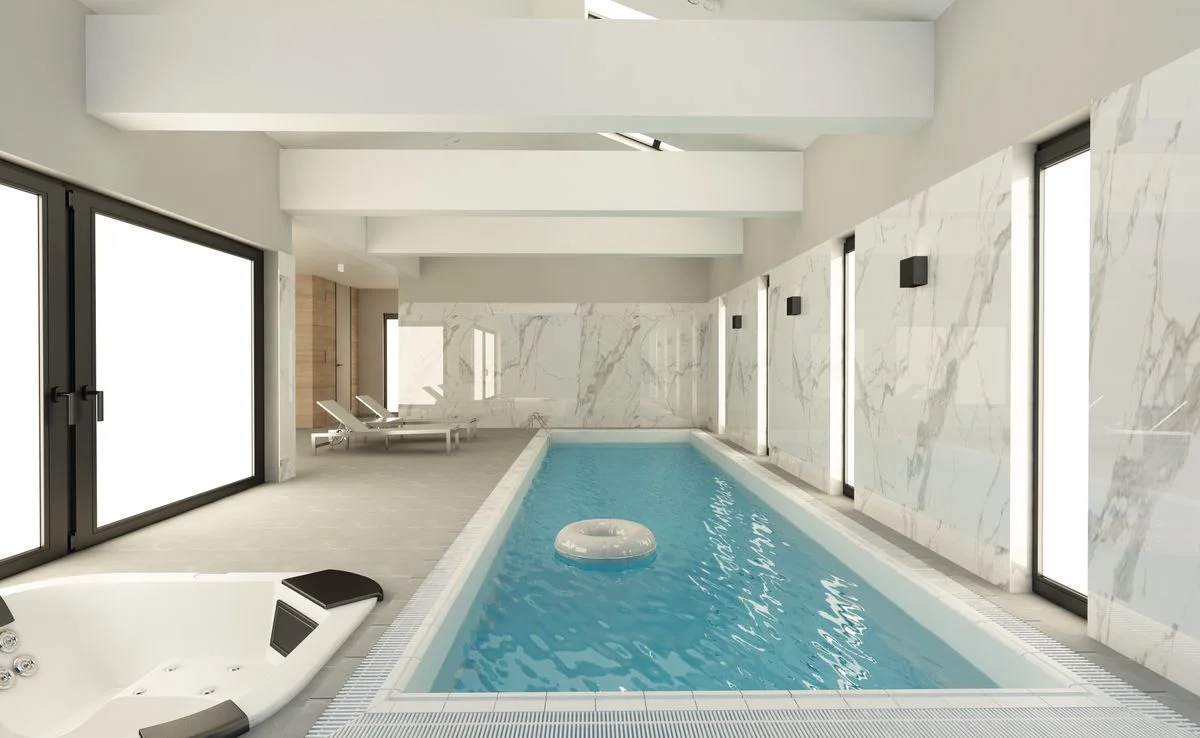 Wizualizacja wnętrza — dom 345 m², Zambrów, ujęcie 13
