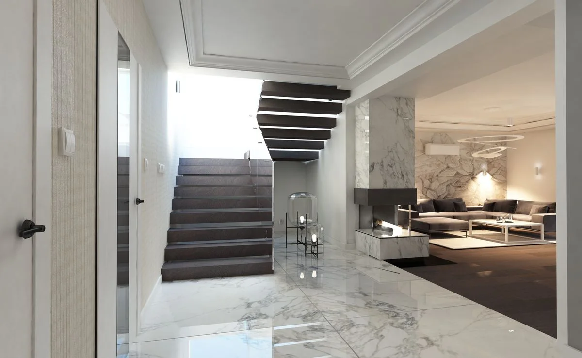 Wizualizacja wnętrza — dom parterowy 425 m², Zambrów, ujęcie 5