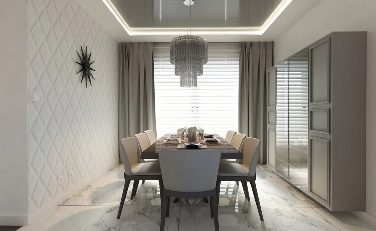Wizualizacja wnętrza — dom parterowy 425 m², Zambrów, ujęcie 8