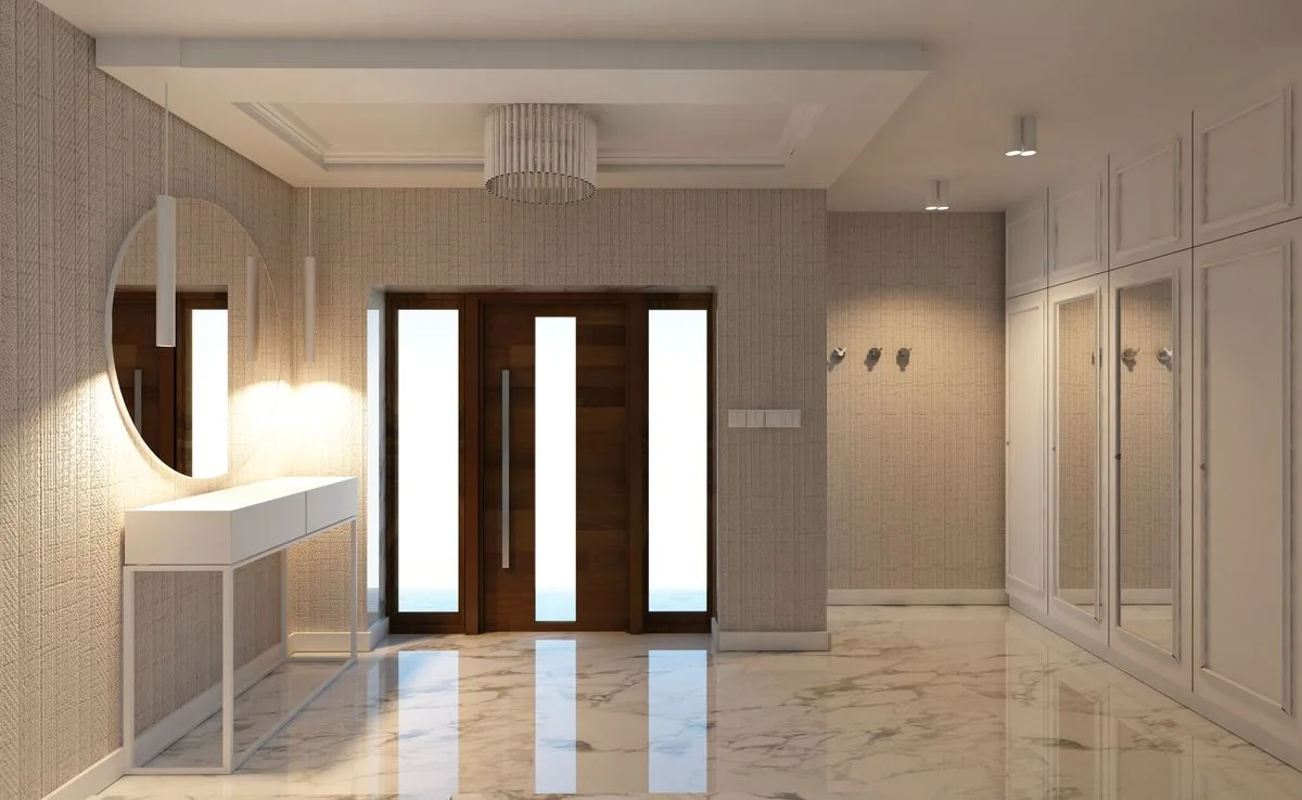 Wizualizacja wnętrza — dom parterowy 425 m², Zambrów, ujęcie 2