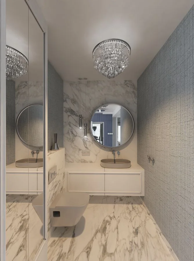 Wizualizacja wnętrza — dom parterowy 425 m², Zambrów, ujęcie 4