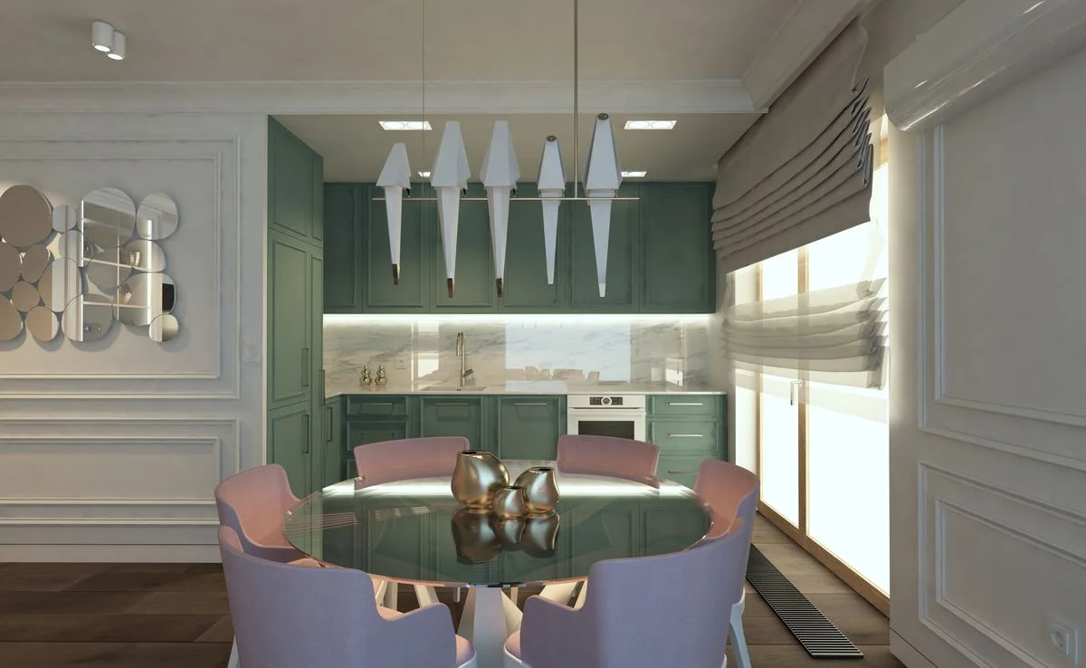 Mieszkanie 57 m², Warszawa — wizualizacja projektu