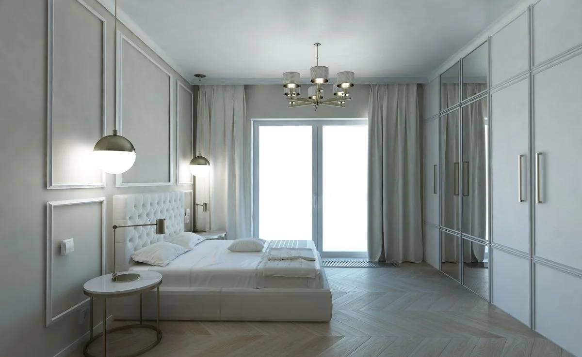 Wizualizacja wnętrza — mieszkanie 98 m², Warszawa, ujęcie 6
