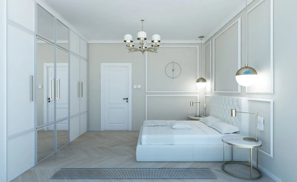 Wizualizacja wnętrza — mieszkanie 98 m², Warszawa, ujęcie 7