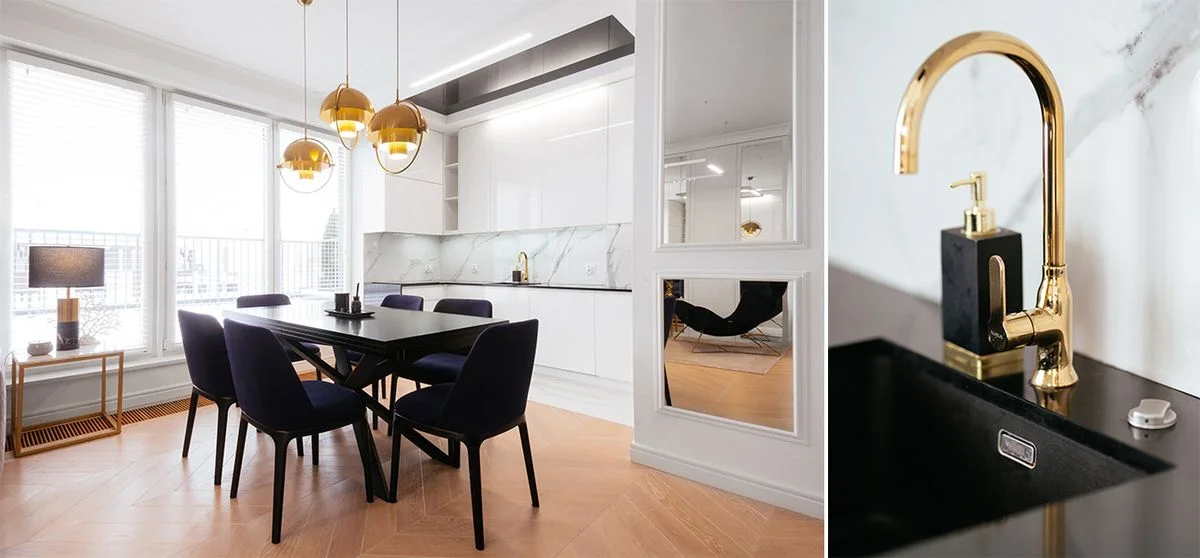 Fotografia wnętrza — mieszkanie 98 m², Warszawa, ujęcie 1