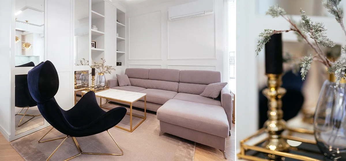Fotografia wnętrza — mieszkanie 98 m², Warszawa, ujęcie 5